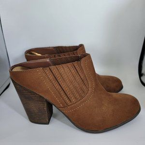 Carlos by Carlos Santana Hardyn Mules Brown Suede US Size 8M